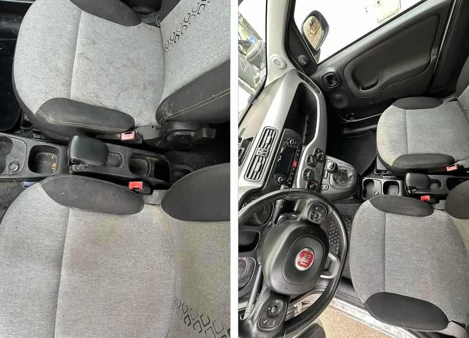 Nettoyage chimique professionnel des sièges auto