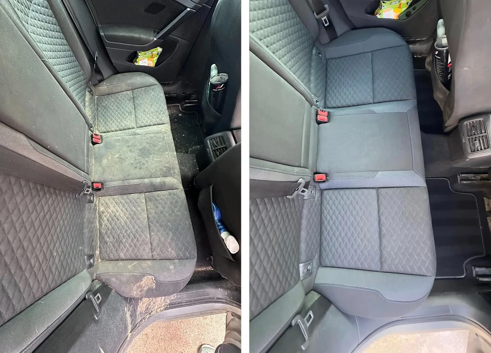 Nettoyage chimique professionnel des sièges auto